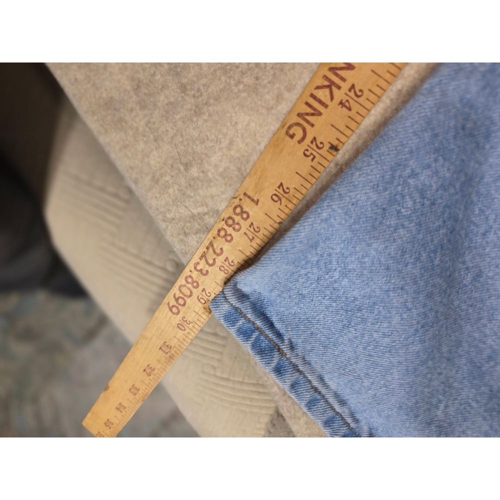 George Mens Regular Fit‎ Light Wash Blue Denim Jeans 34x30 GM08465 - Picture 6 of 6